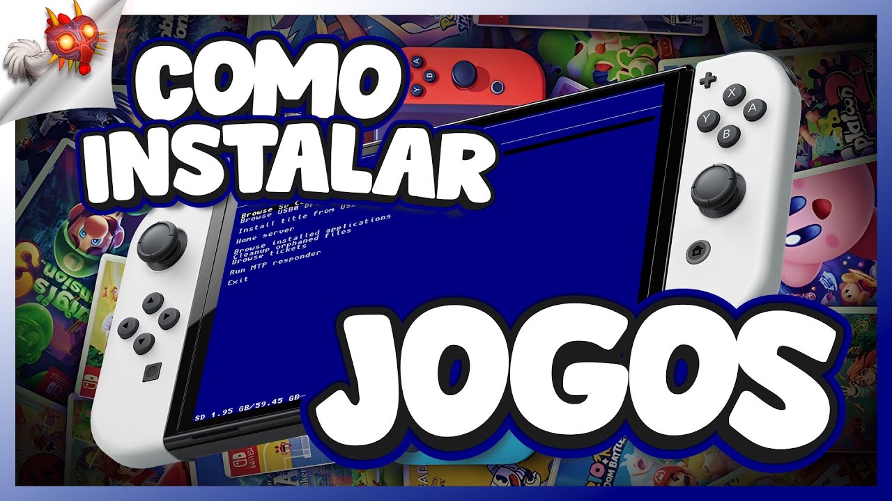 TUTORIAL COMO INSTALAR JOGOS NO SEU SWITCH (DESBLOQUEADO) 